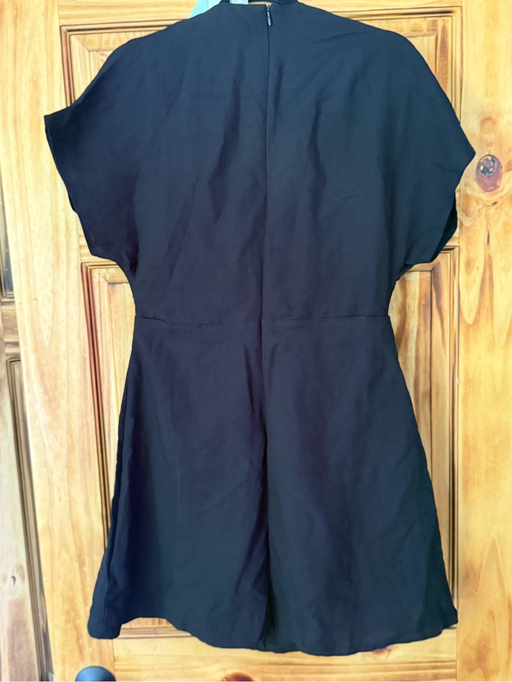 H&M Black Mini Dress with Cap Sleeves - Picture 3 of 5